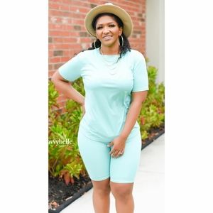 Two Piece Shorts Set